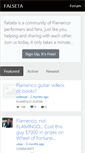 Mobile Screenshot of falseta.com